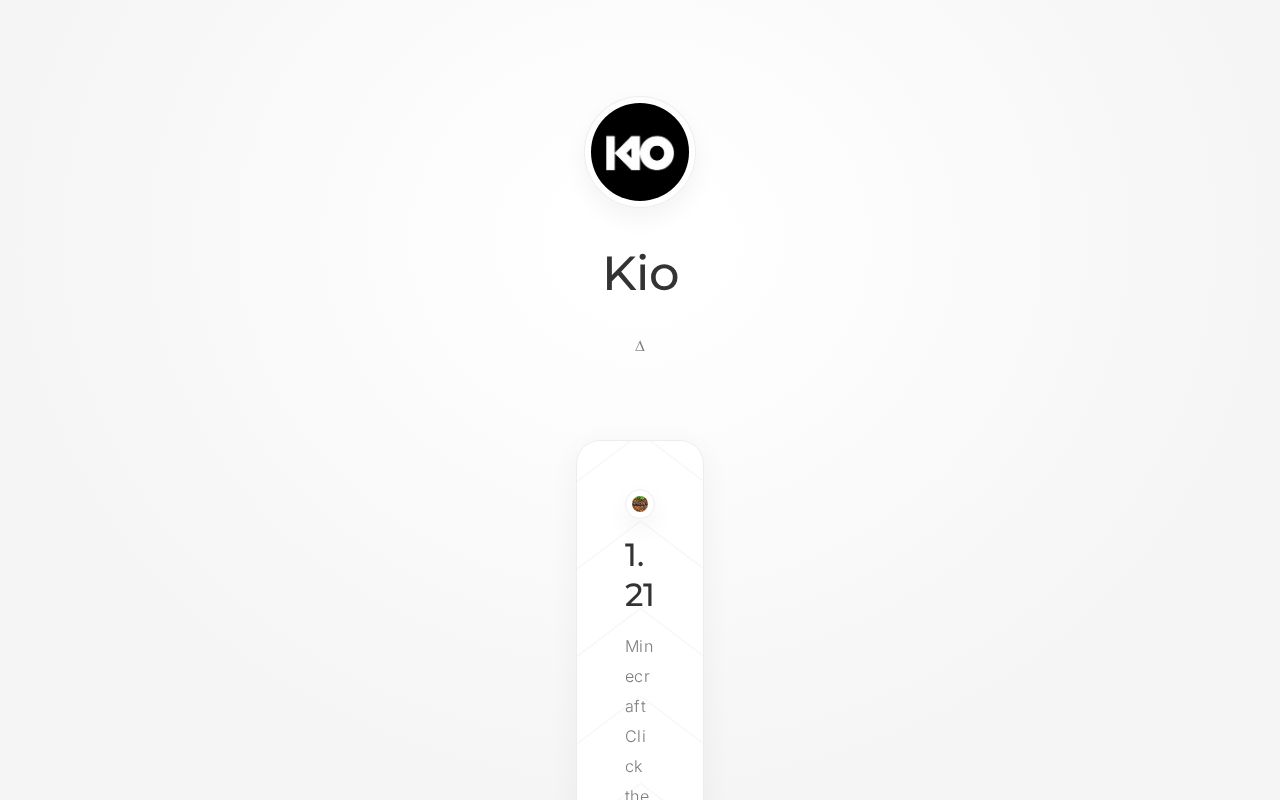 Carrd profile picture for @kiooo